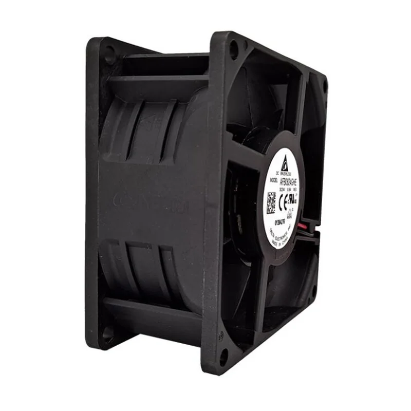 Ventilador por Atacado: Delta Afb0824ghe Velocidade 6800 24v 0.95a 8038 Dois Fios Duplo Bola Ventilador de Refrigeração - Imagem 3