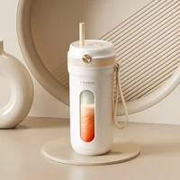 350ML Electric Juicer Portable Smoothie Blender USB Rechargeable Traveling Fruit Juicer Cup MiniJuicerMaker BlenderCup forSports 1