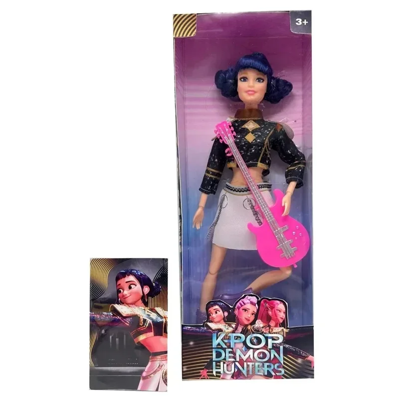 NEW Doll Toy Kpop Demon Hunters Action Figure Toy Rumi Mira Zoey Beautiful Princess Baby Girl Doll Plastic DIY Toy for Girl /*-