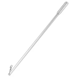 Aluminum Curtains Rods For Windows Metal Snap 21.8 Inch Push Wand Drapery Grommet Curtains Blind Opener Stick