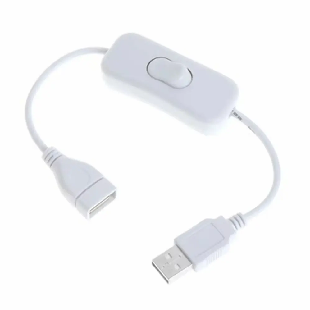 USB Cable with On/Off Switch for LED Lights and USB Devices