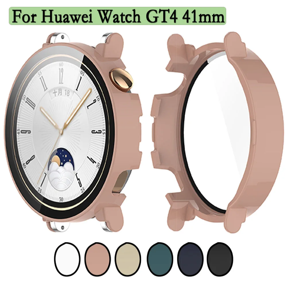

Защитный чехол 2 в 1 для Huawei Watch GT4 41 мм с закаленным стеклом