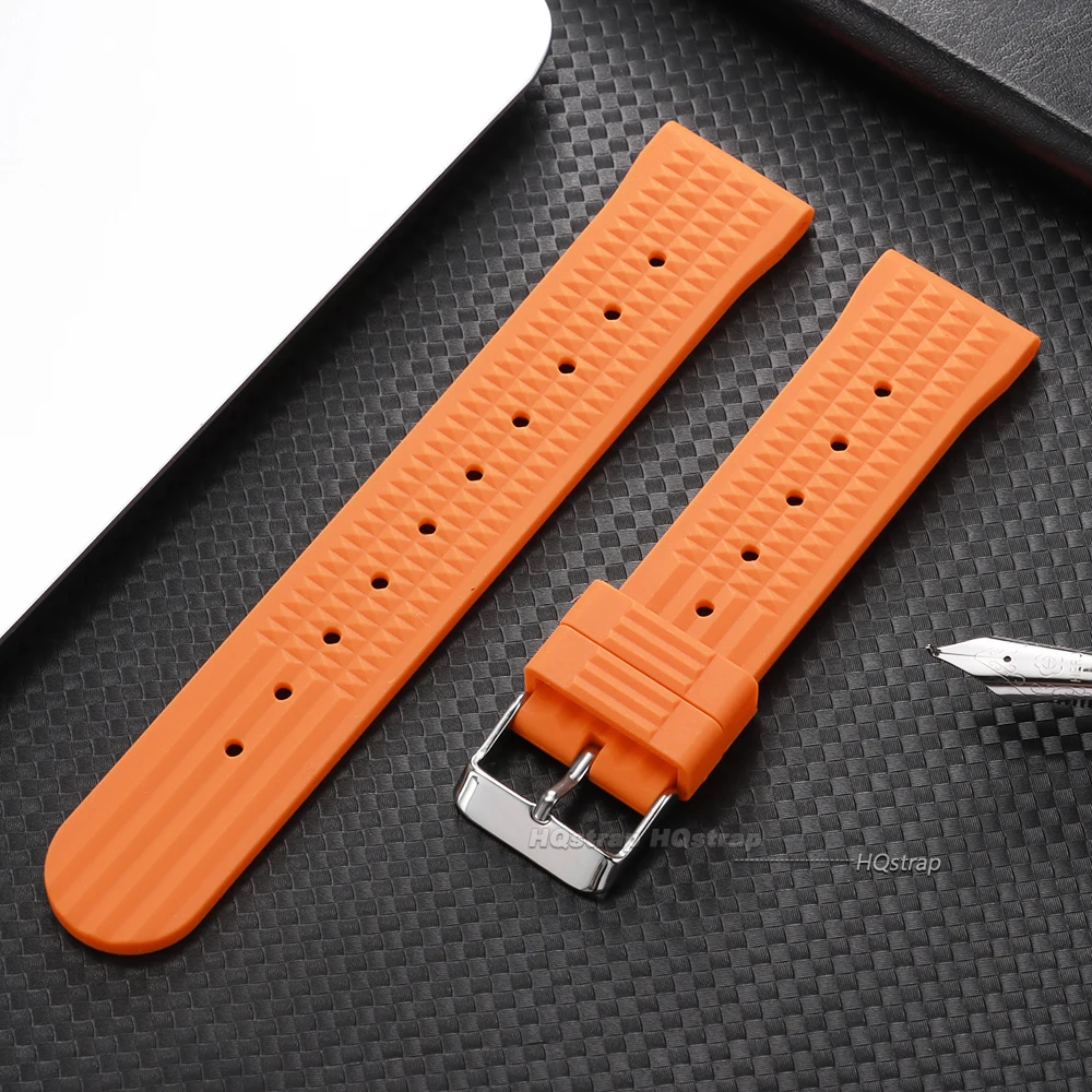 Deluxe Silicone Waterproof Watchband Replacement Strap