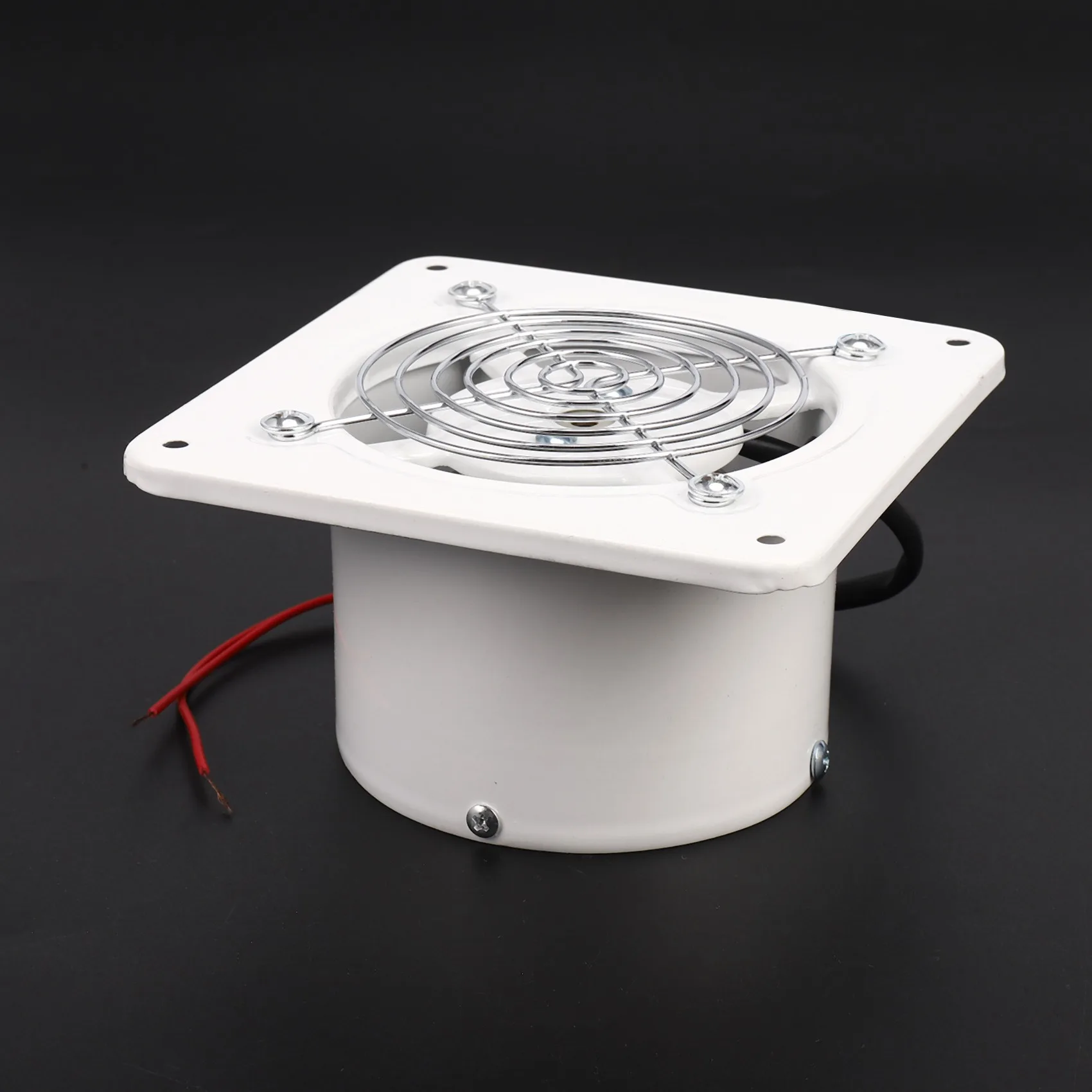 선풍기 창문 벽 주방 변기 욕실 송풍기, 공기 청정 냉각 통풍구, 4 인치, 20W, 220V