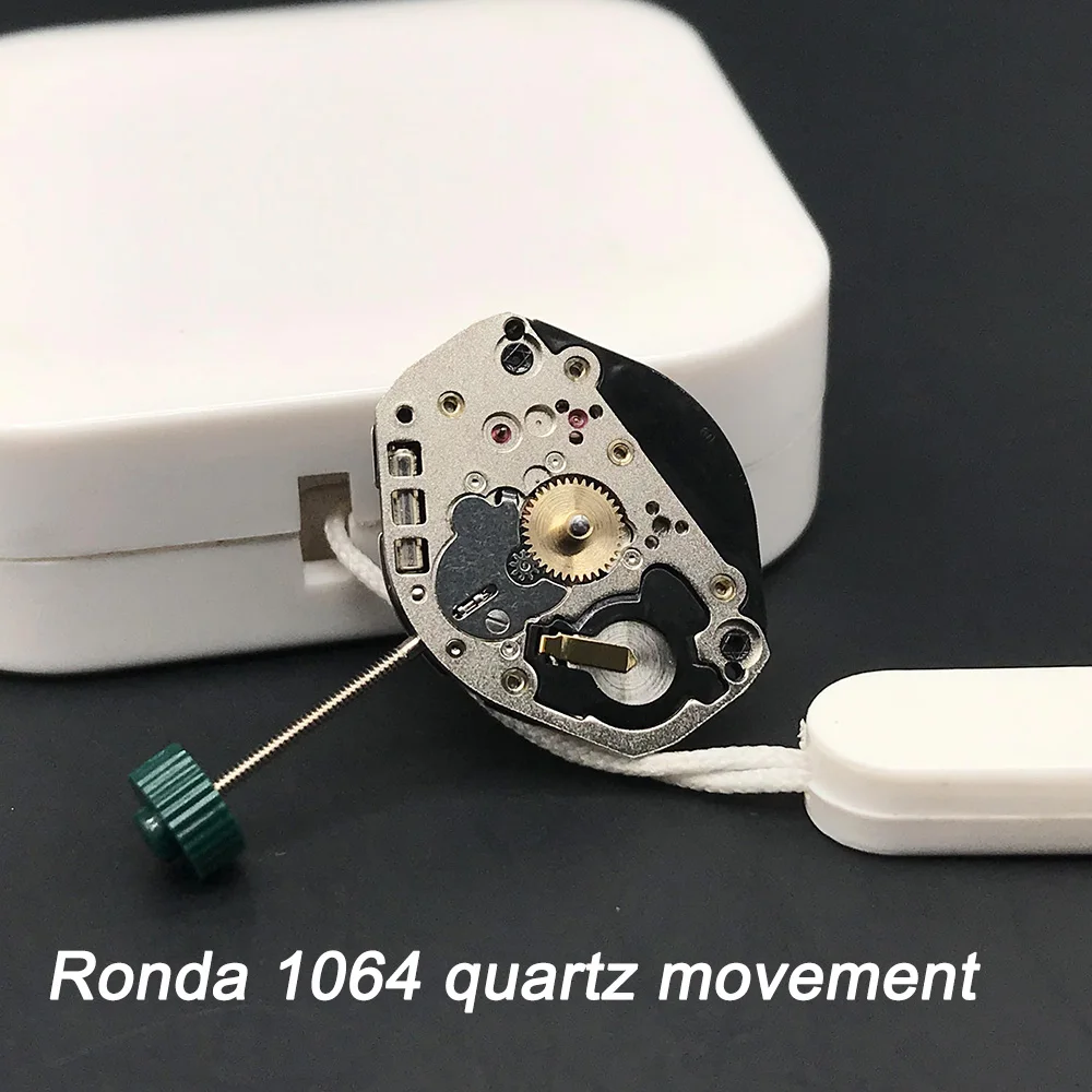 

Original Ronda 1064 Quartz Movement for Lady Female Watch Replacement Parts 2 jewels with Japan Battery