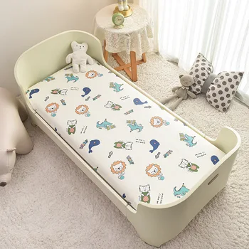 Materasso per Bambini, Tappetino per il Riposo nelle Asilo Nido, Materasso con Parte Superiore e Inferiore Rimovibili e Lavabili, Lettino per il Riposo dei Bambini, Materassino Spesso per Culla