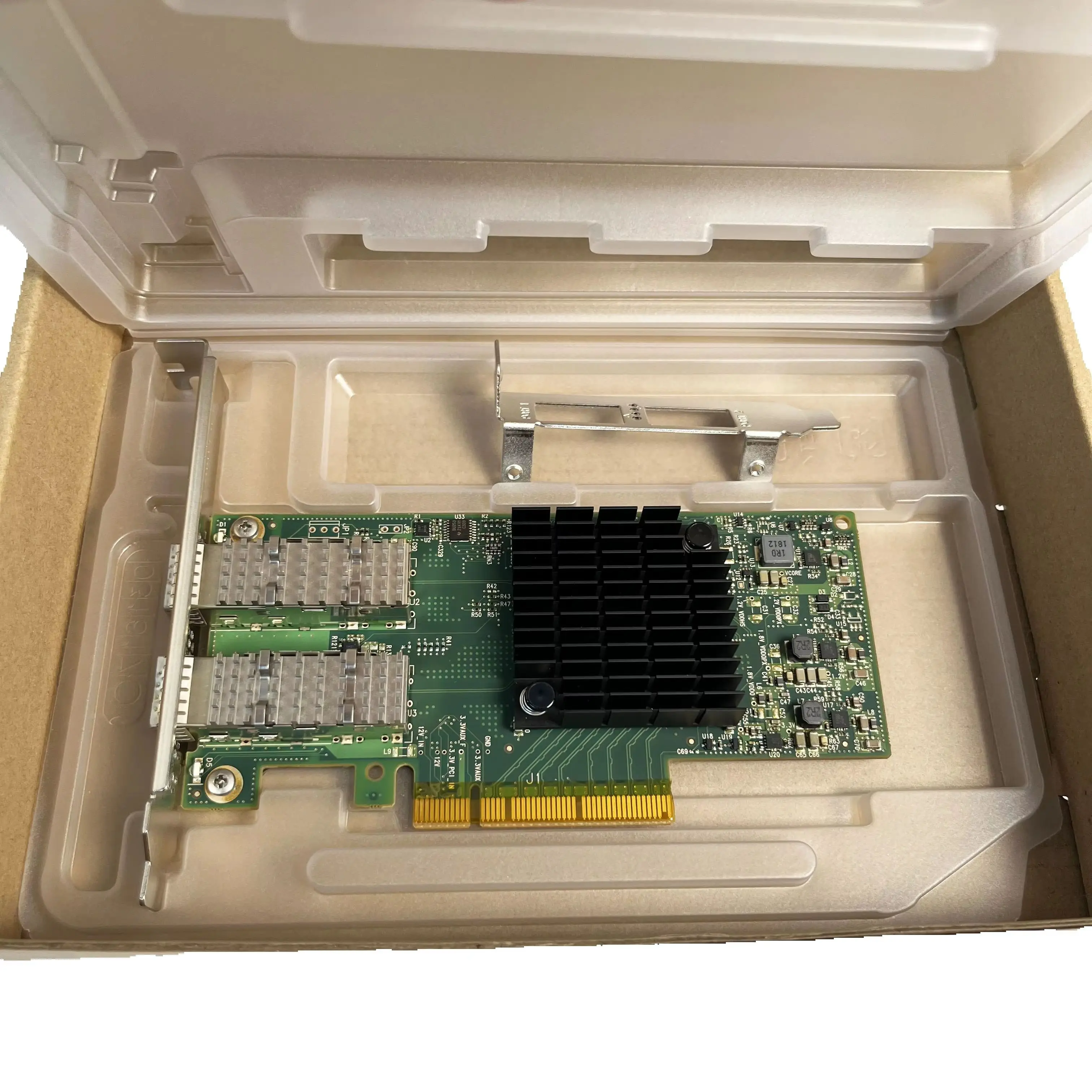 Mellanox ConnectX-4 25기가비트 NIC CX4121A MCX4121A-ACAT 25기가비트 이더넷 카드 PCI-E 3.0