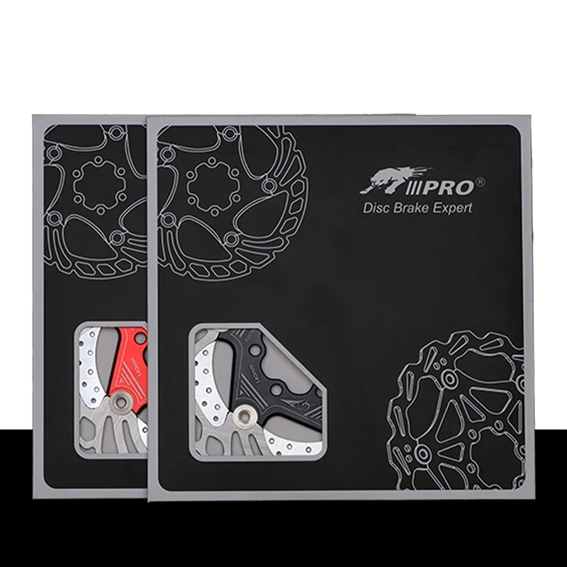 IIIPRO Bicycle Rotor 6 Nail Cooling Floating 140mm 160mm 180mm 203mm Road Mountain Bike Disc Brake Rotor Brake disc Cooling Disc