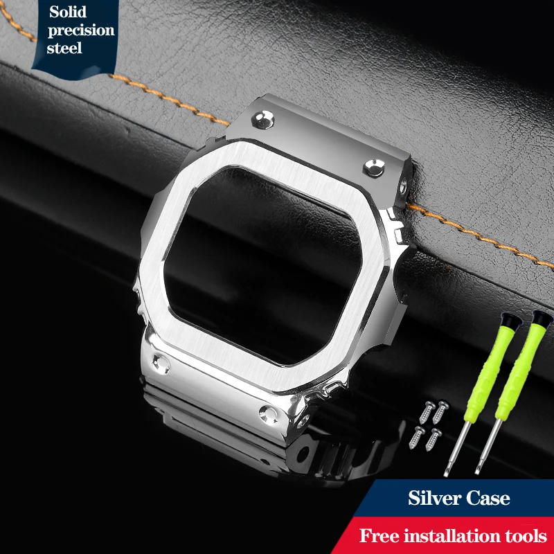 G-shock cioステンレススチールケース,金属製時計チェーン