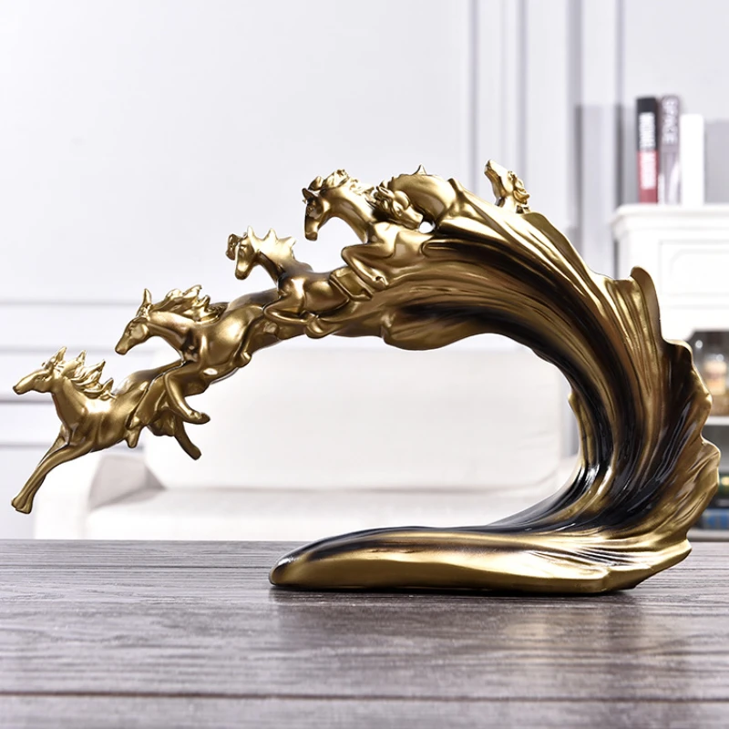 

European style Retro Creativity Has Achieved Great Success Resin Decoration Home Decoration Office Study Soft Decoration Opening