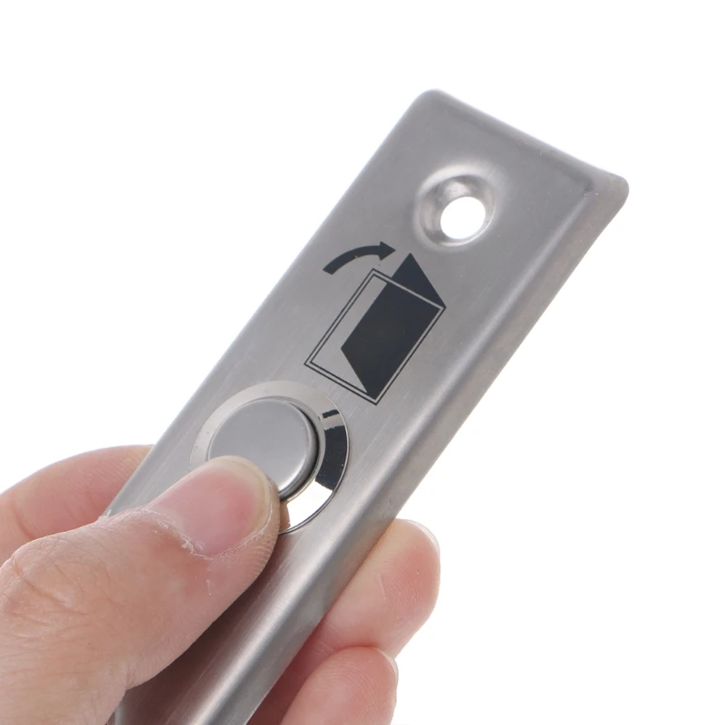 

92x28mm Stainless Steel Doorbell Push Button for Touch Panel