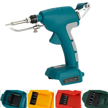 휴대용 자동 주석 공급 전기 납땜 다리미, 주석 건, 용접 도구, Makita, Milwaukee, Dewalt, Bosch 18V 배터리용