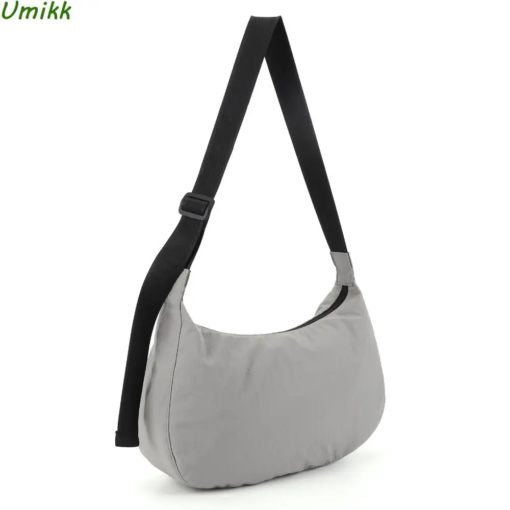 ☆ ☆ Unisex Sling Nylon Crossbody Hobo Bag 4K309 Crossbody Bag Women Nylon Hobo Sling Crescent Bag Shoulder