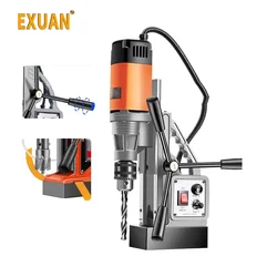 1550W Mag Drill 35mm Drilling Machine Industrial Commercial Steel Magnetic Drill BRM35 220V Electromagnetic Drill Press 220V
