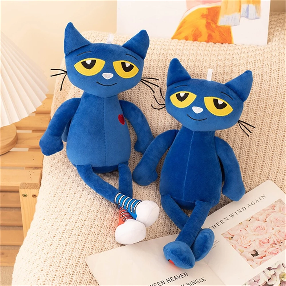 

Pete the Cat Blue Collins Cat Plush Toy Doll Children's Gift