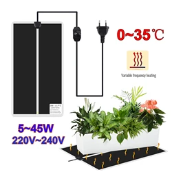 Adjustable Power Seedling Heat Mat for Indoor Plant Germination and Winter Protection