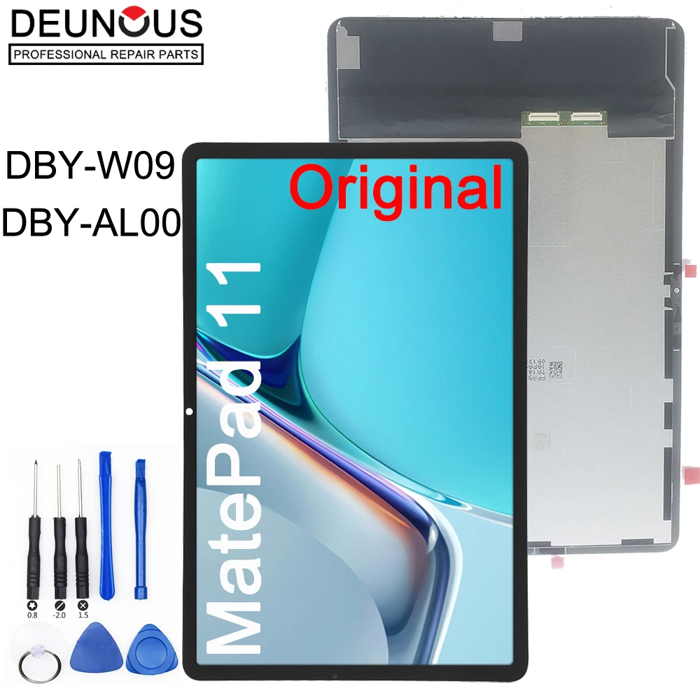 Original 10.95 Lcd para Huawei Matepad 11 Lcd Dby-w09 2023 Lcd Display Touch Screen Digitizer Assembly Replacement Tool