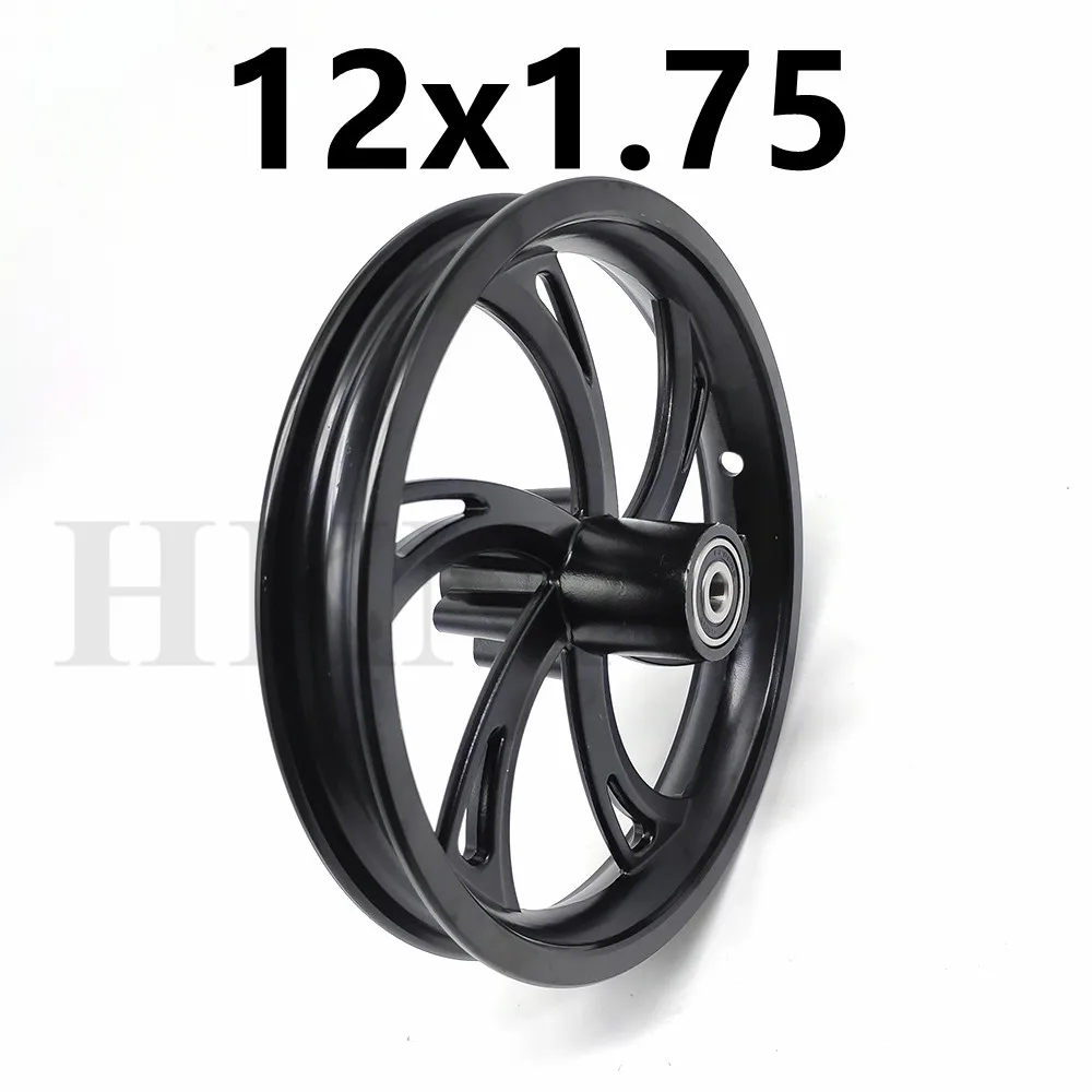 12 Inch Rims 12x1.75 Wheel Hub Use 12 1/2 X 2 1/4 1/2x2.75 Tire Inner Tube Fit Many Gas Electric Scooters E-Bike Accessory