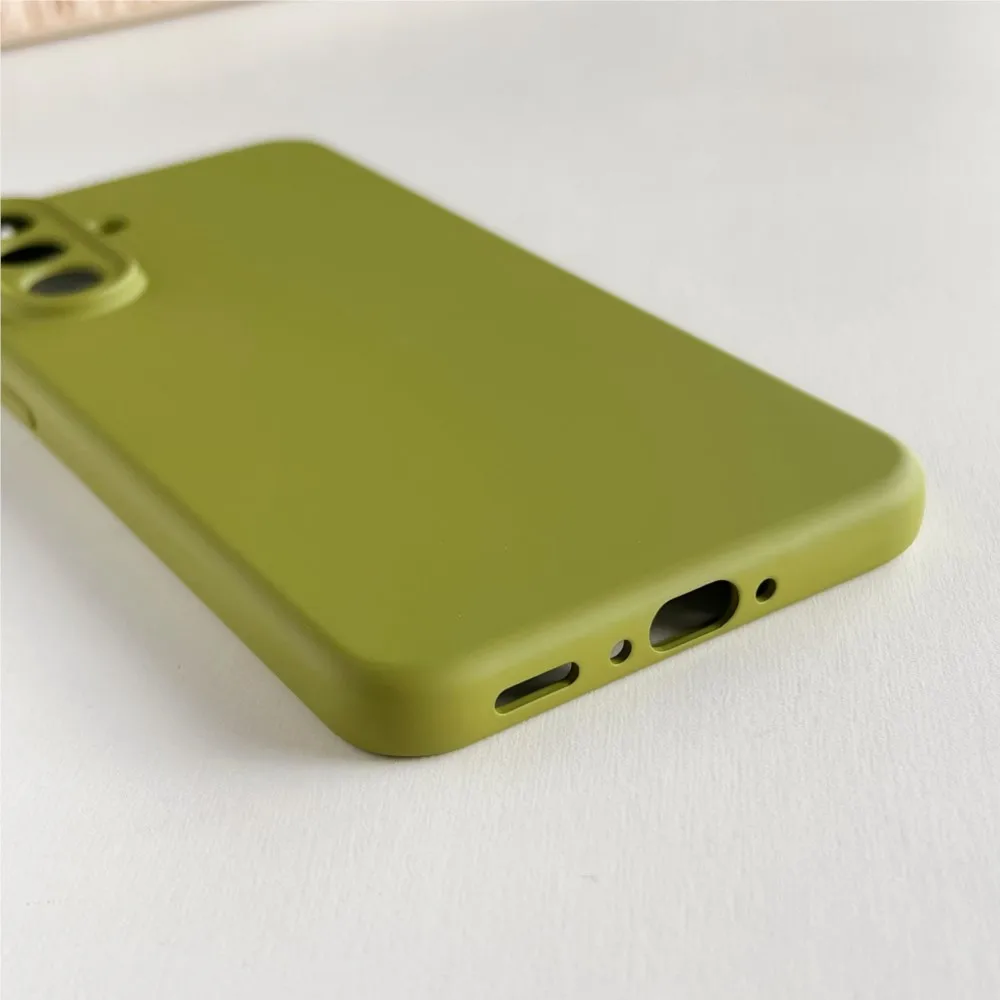 Premium Shockproof Matte Liquid Silicone Phone Case - Soft Protective Cover