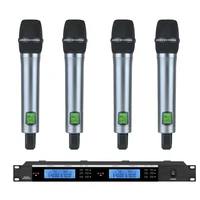 MiCWL E965-G4 système de Microphone sans fil portatif à 4 canaux 4 Microphones de karaoké DJ de scène dynamique cardioïde 1