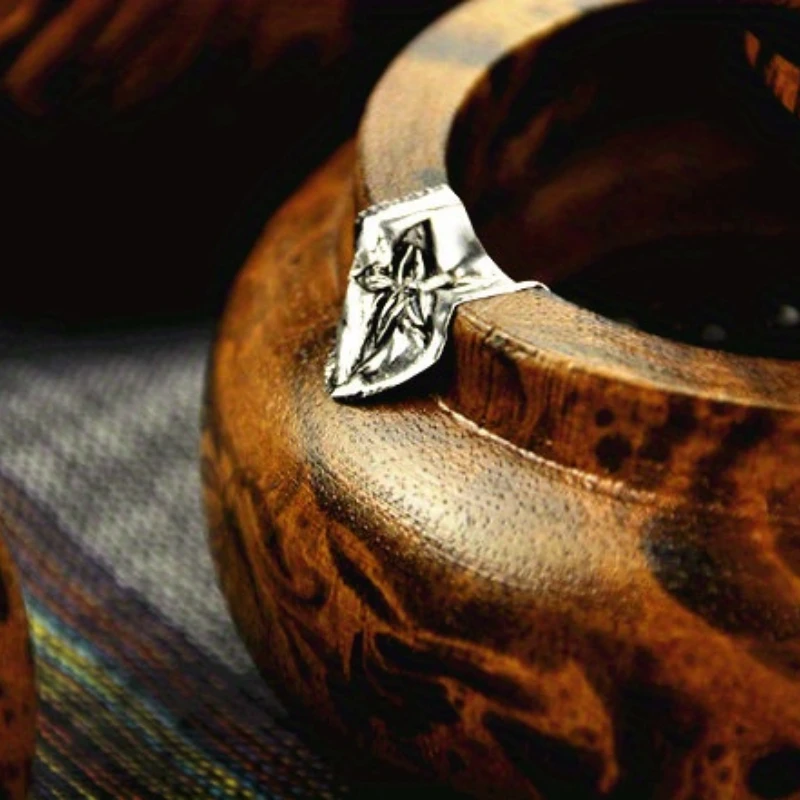 Wooden Large Ashtray 1Pc Southeast Asian Home Decorations Hotel Inn Club Creative Cigarette Jar Craft Gifts