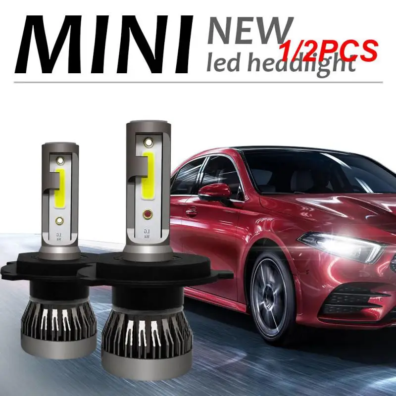 

1/2PCS Led H4 H1 H11 H8 HB4 HB3 9005 9006 H27 Lamp Headlight Bulbs H16 Car Auto Fog Lights 20000LM COB 12V 6000K 3000K 6500K