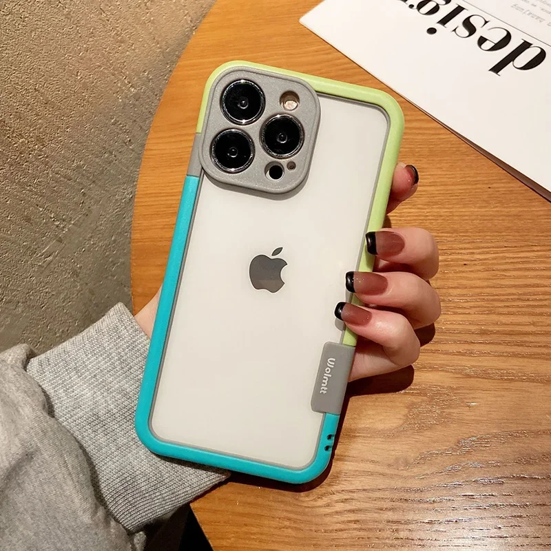 Colorful Soft Silicone Bumper Frame with Shockproof Protection for Phones - Border Only, No Back