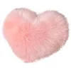 Pillow Cushion Washable Pillow Doll PP Cotton Cute Heart Shaggy Fluffy Sofa Pillow Assorted Plush Cover Sofa Bed Cushion 5