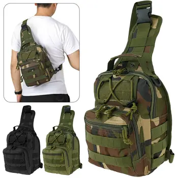 Crossbody Bag Military Waterproof Tactical Shoulder Small Chest Bag Men Outdoor Sports Cycling Camouflage Handbag 1