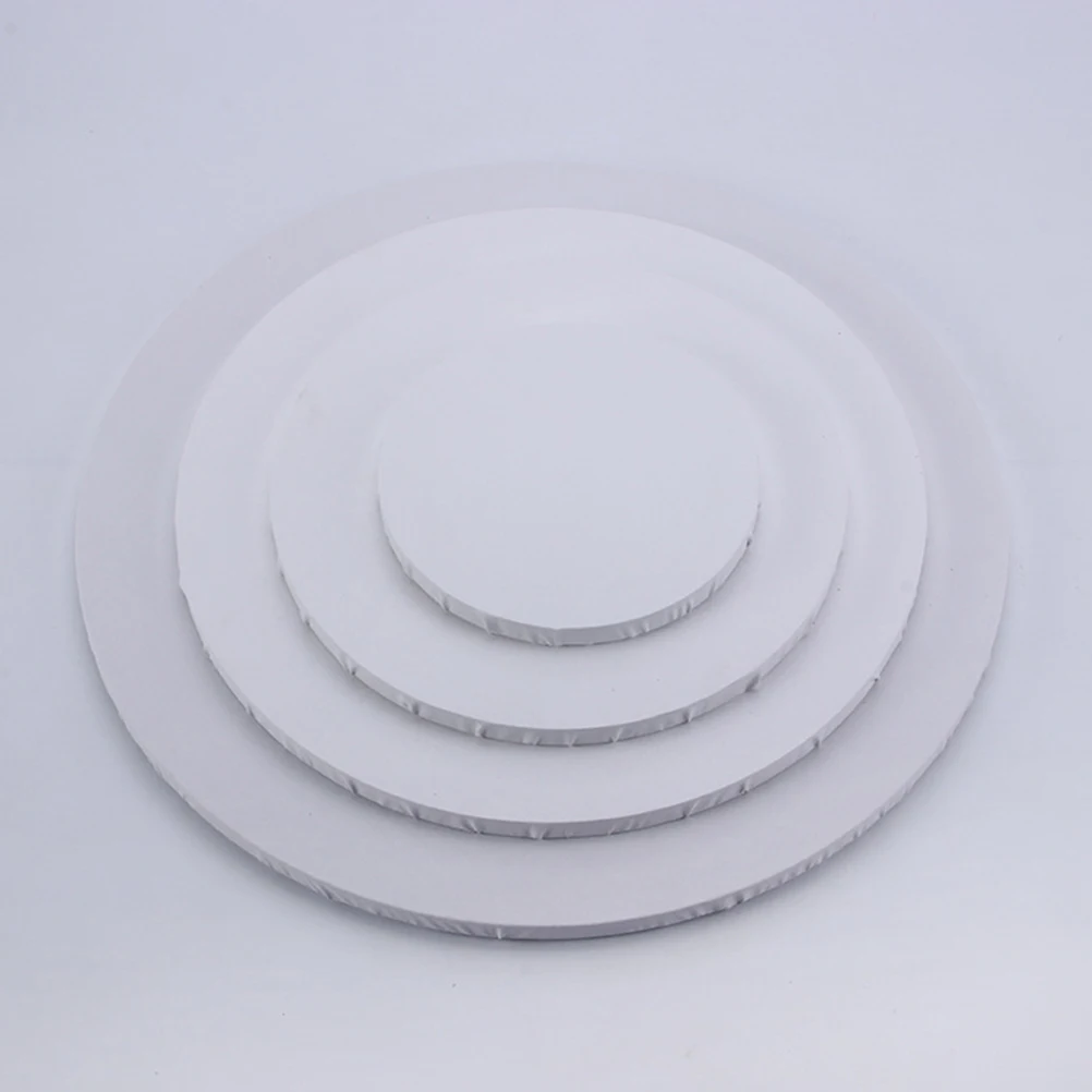 Blank Round Thick Stretched Canvas Frame Drawing Painting DIY Wooden Painting Frame Cotton Drawing Paintings Pictures Display