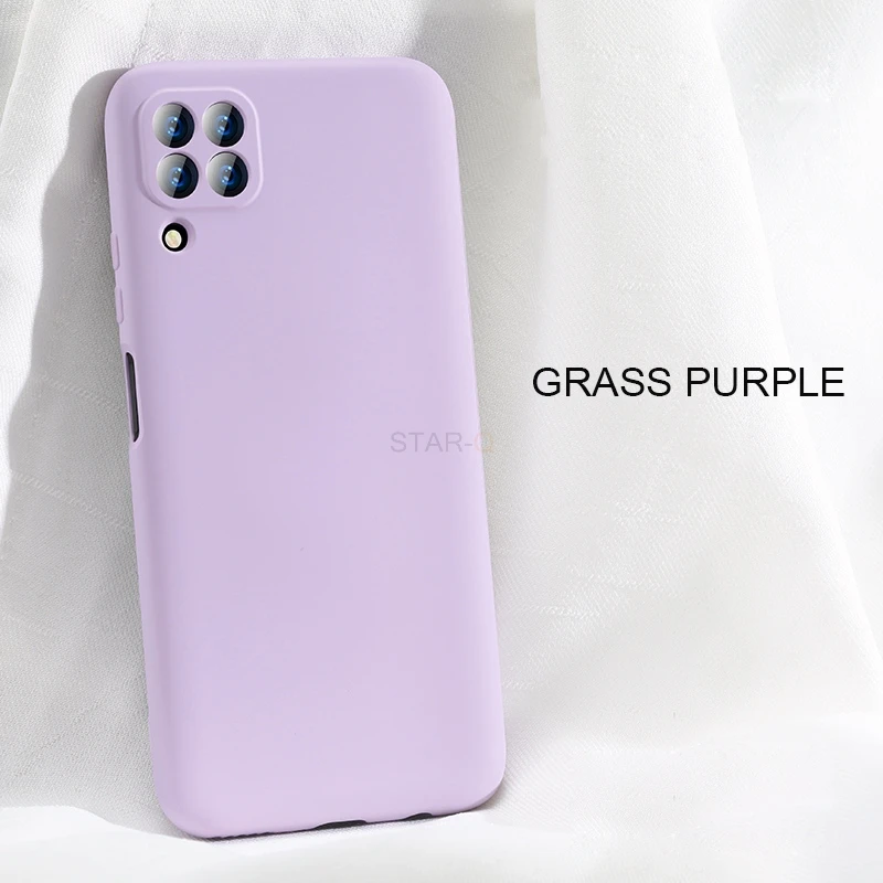Premium Liquid Silicone Camera Protector Phone Case - Soft Back Cover
