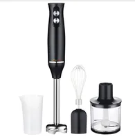 Feriales 4-in-1 Stabmixer Set Edelstahl – Leistungsstarker Pürierstab für Küche & Babynahrung – Multifunktionsmixer aus 304 Edelstahl mit Zubehör 2