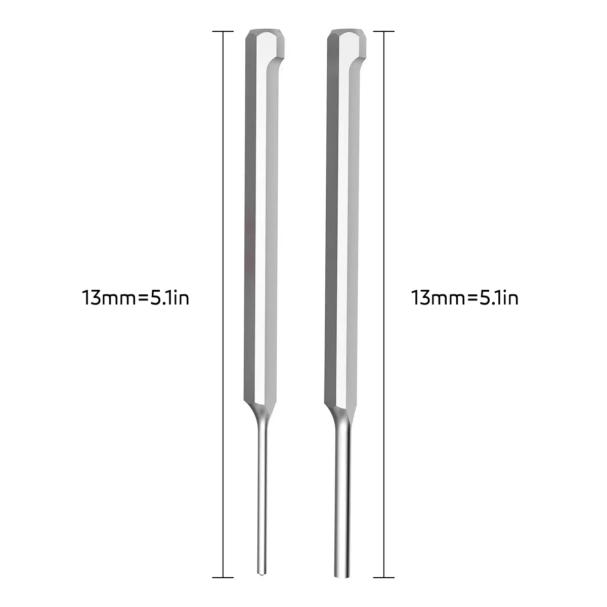 Bestnule Set Di Punzoni Per Punzoni Da 10 Pezzi, Strumenti Per Punzonatura Per Artigli, Realizzati In Materiale Solido Con Borsa In Tela