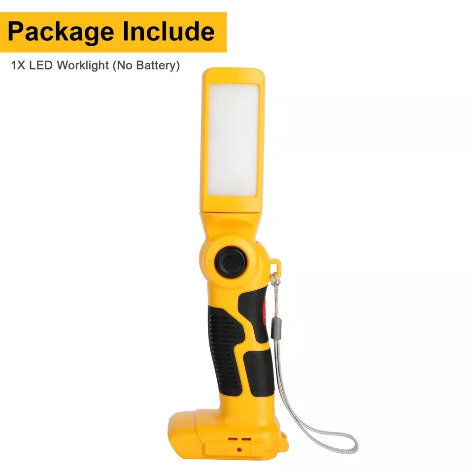 Led Light For Dewalt 18V Li-ion Battery Portable Spotlight Outdoor Work Fishing