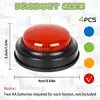 Educational Answer Buzzer Set 4pcs Recordable Talking Button Children Interactive Toy Family Game Competition Props Toys 3