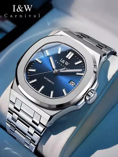 Switzerland Luxury Brand I&W CARNIVAL NH36A Automatic Mechanical