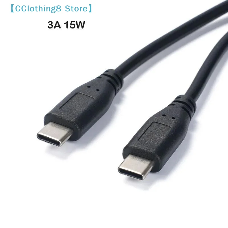 USB C 케이블 분배기 타입 C 1-2 연장 케이블 PC, 휴대폰, 태블릿용 15W 3A 전원 어댑터 코드 충전 컨버터 【AliS8】