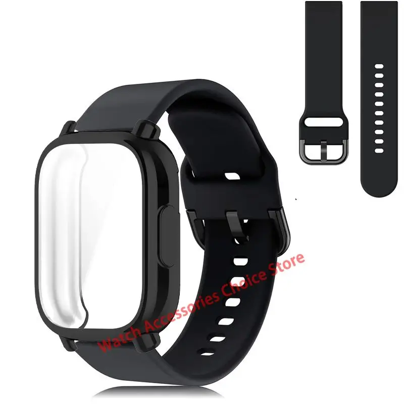 Protective TPU Shell with Breathable Silicone Strap