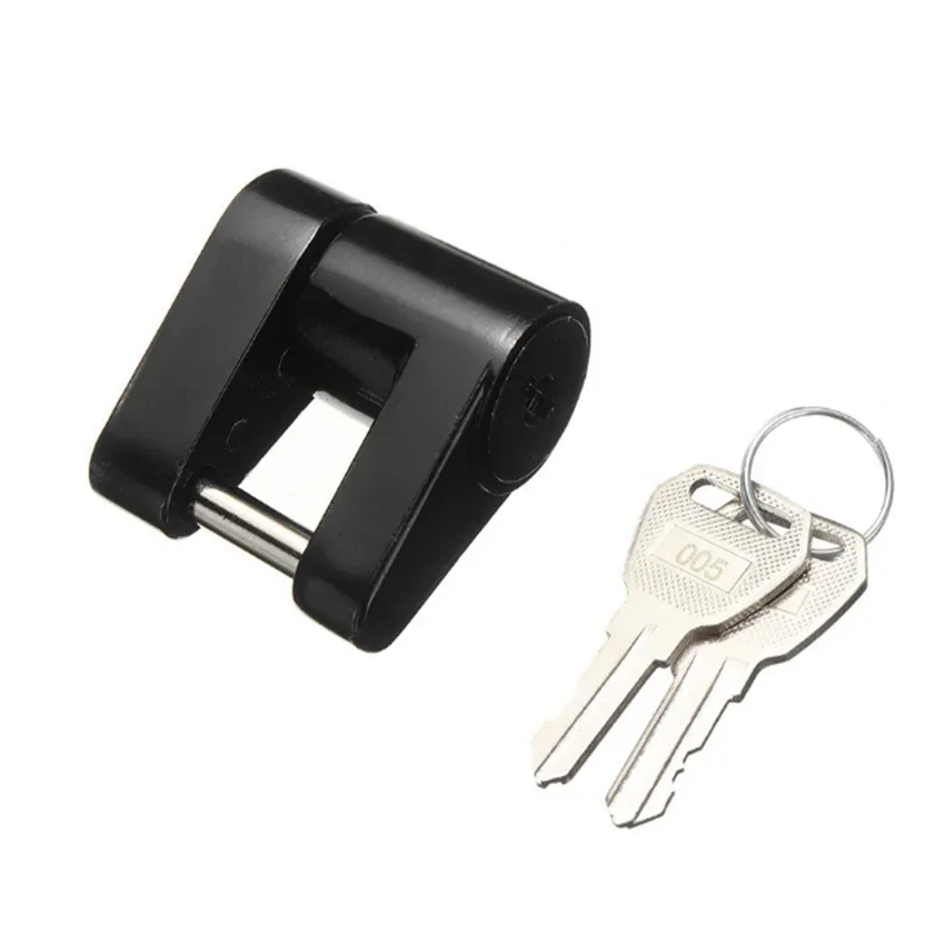 antitheft trailer hitch lock trailer coupler padlock trailer hitch coupler lock hook lock tongue connector zinc alloy lockstitch 1PC 1/4