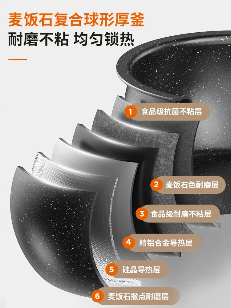 Joyoung Low-sugar Rice Cooker Smart Household Multi-function Cooking Rice Cooker Automatic Rice Soup Separator Rice Cooker 2