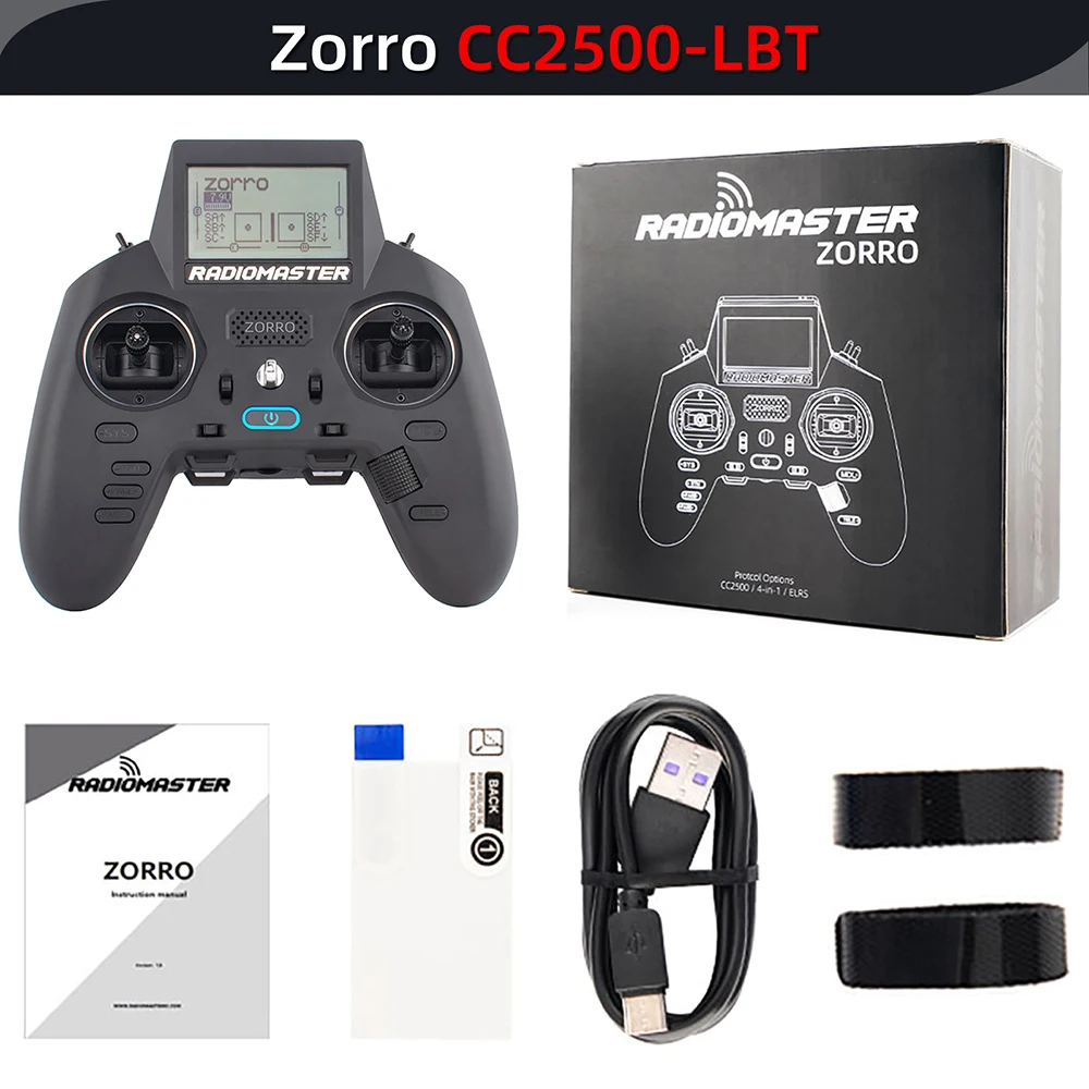 Radiocomando RC CC2500 ELRS 4-in-1 per simulatore di volo