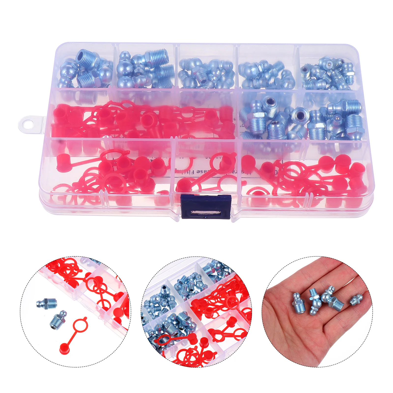 

100 шт./набор, пружинные гайки Zerk