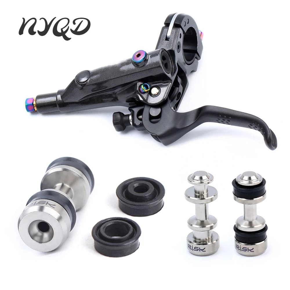 

RISK Titanium Mountain Bicycle Brake Lever Piston For Shimano SLX XT M8000 M7000 M785 Disc Brake Piston Repair Part Bike Part