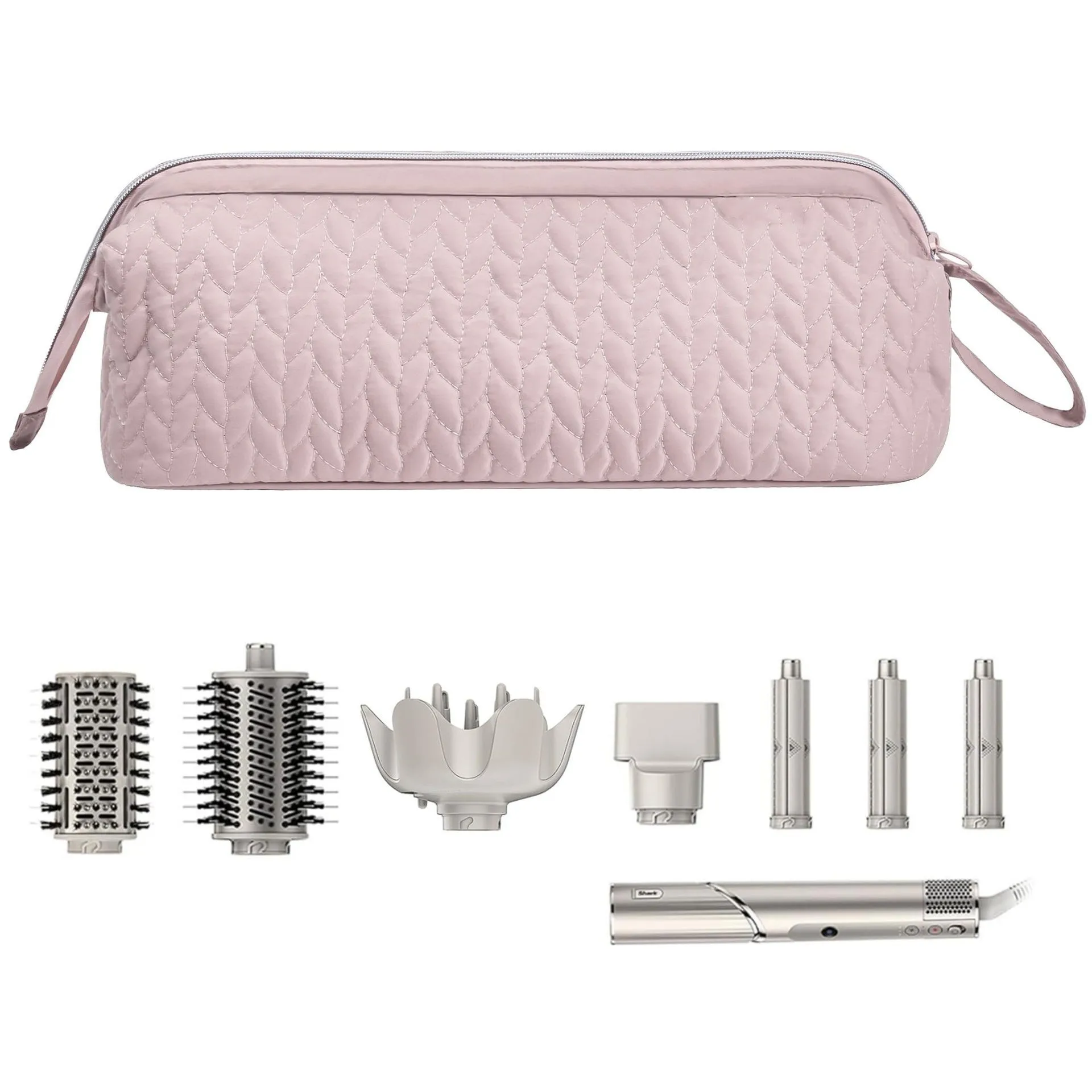 Compact Hair Tool Organizer Bag with Wide Opening