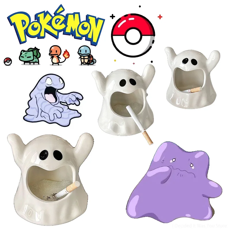 Pokemon Muk Ghost Posacenere Per La Casa Posacenere Office Party Bar Decorazione Car Ash Tray Holder Sigaretta Erbaccia Accessori Per Fumatori