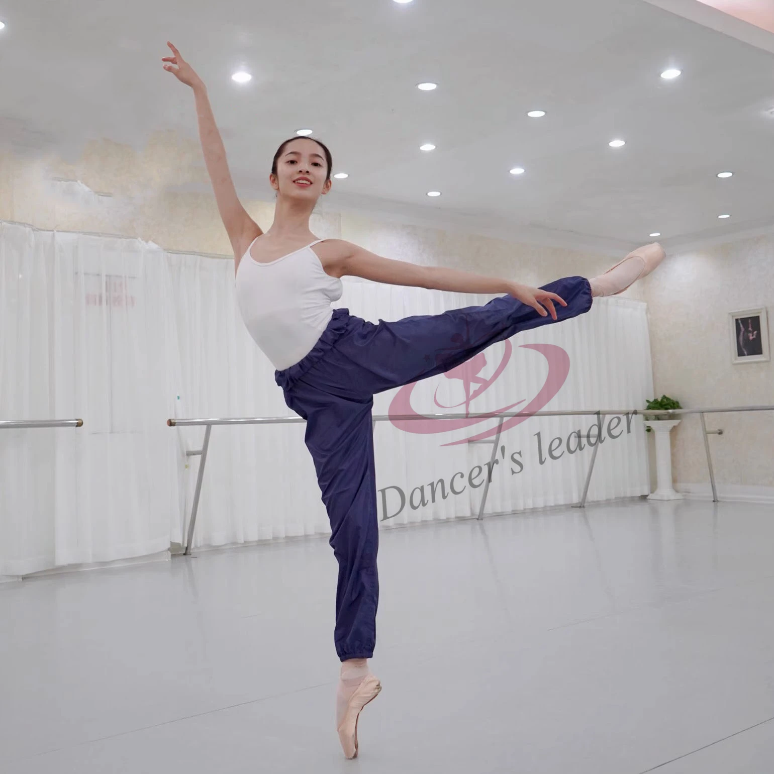 Tenue de danse classique chinoise, vêtements de gymnastique pour femmes,  exercices de ballet, performance Linge connectée, examen d'art à  l'entrejambe haut - AliExpress