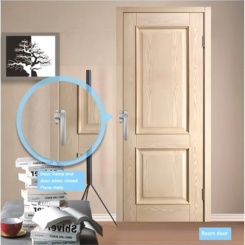 مقبض وشاح عالمي من سبائك الألومنيوم مع نافذة بابية...