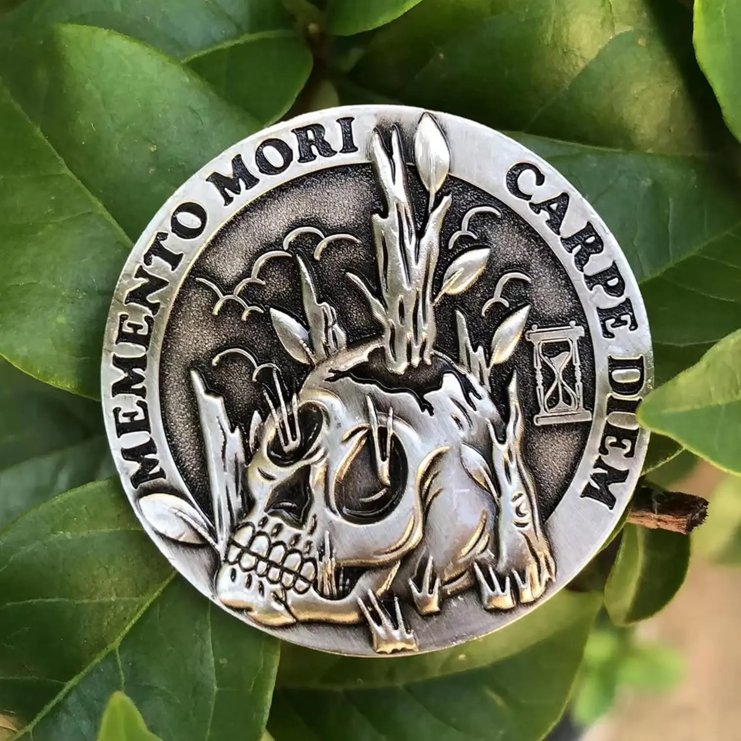수제 메멘토 모리 토큰 스토익 리마인더, 해골 챌린지 코인 (싱글 코인) - AliExpress