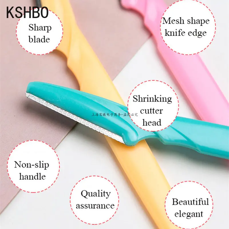 Eyebrow Trimmer Makeup Tools Safe Eye Brow Razor Face Body Hair Removal Shaver Blades Woman Eyebrows Shaping Knife 3/5pcs eyebrow trimmer set eyebrow trimmer eyebrow razor set eyebrow razor eyebrow trimmer blade eyebrow scraper