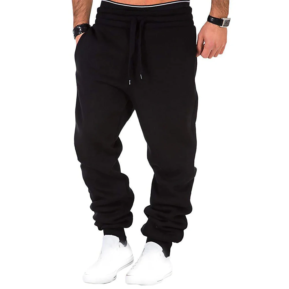 

Simple Soft Sports Sweatpants Breathable Casual Pants Pants Sports Black Black1 Black2 Cotton Blend Light Grey